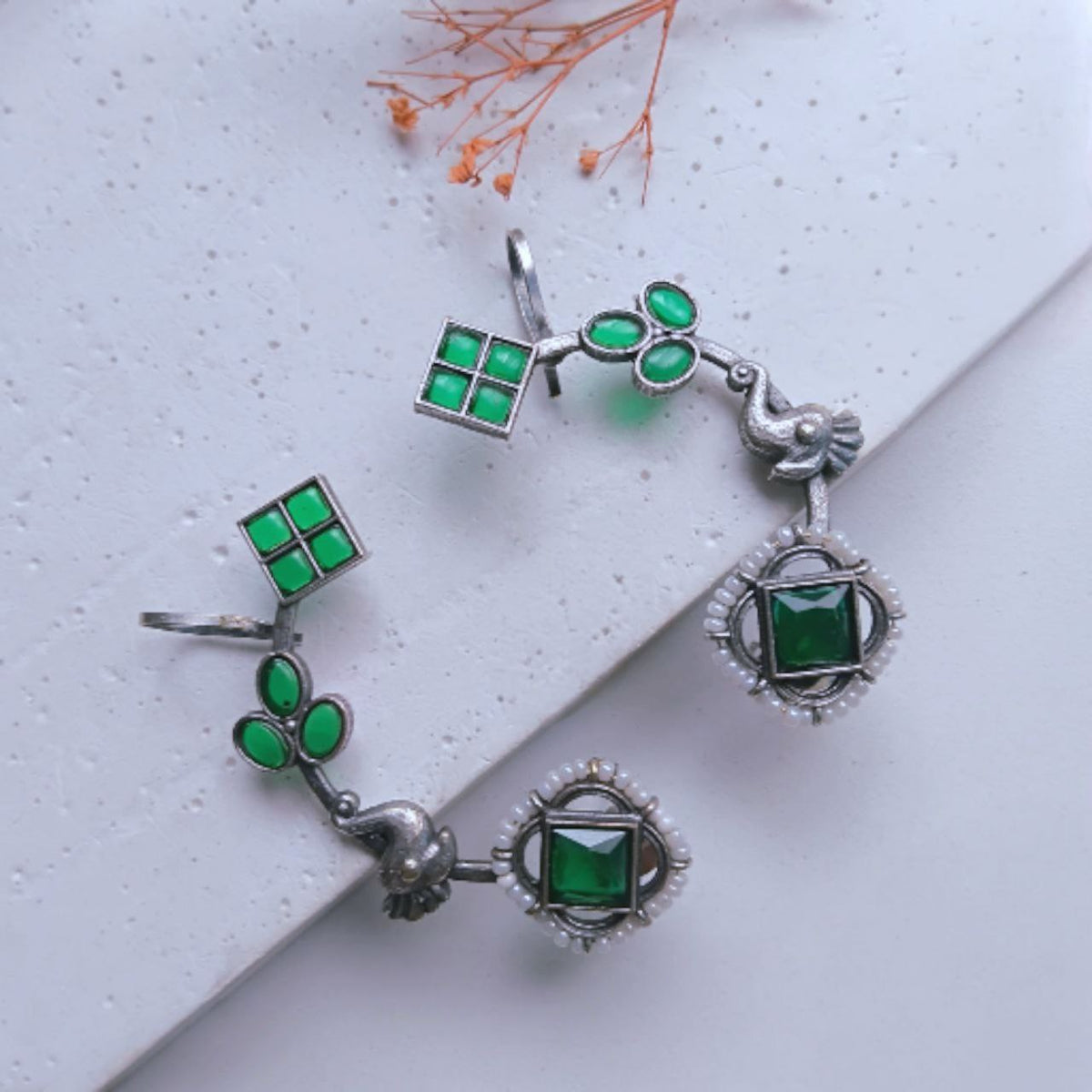 SHANAYA ANTIQUE EAR CUFF/EARRINGS EA26