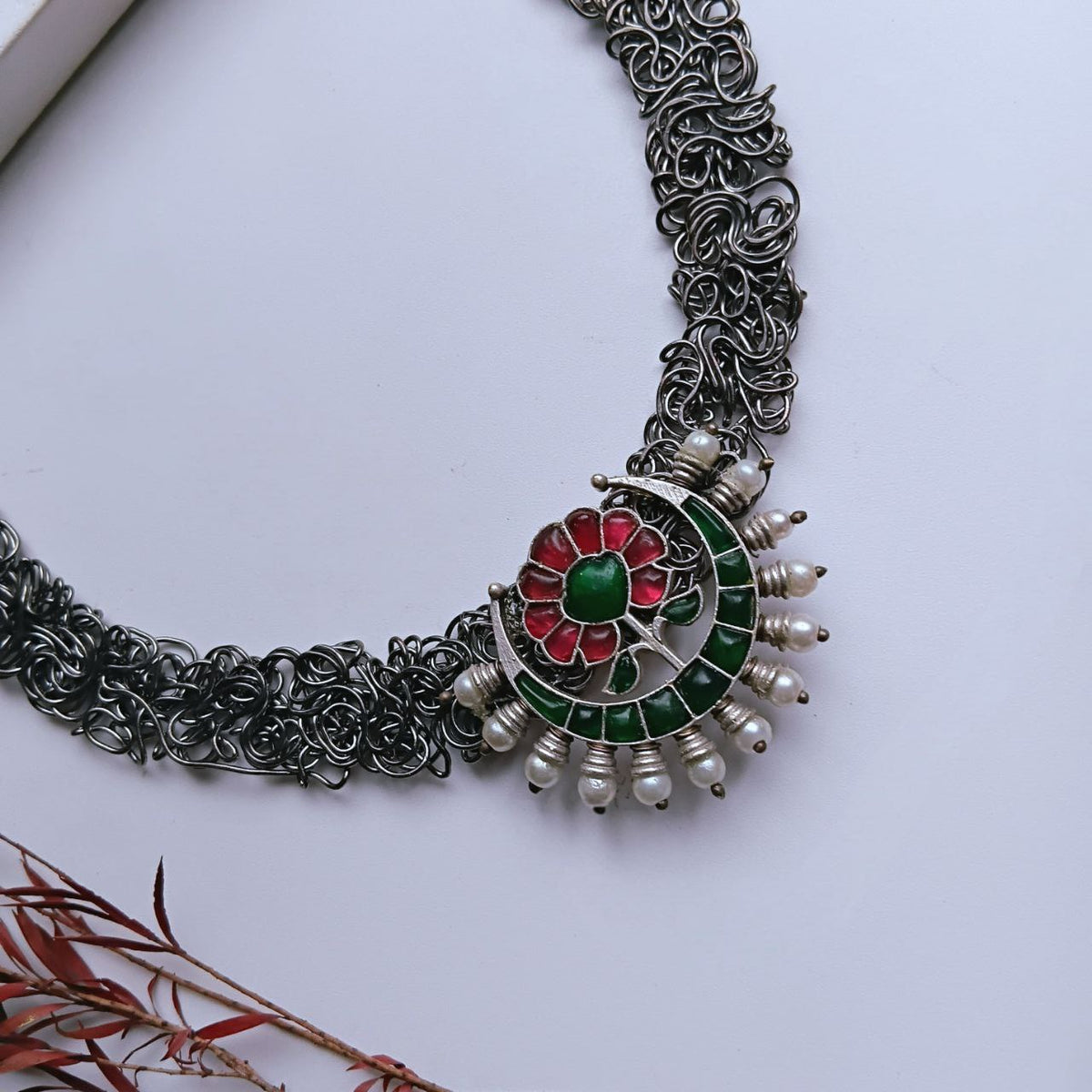 MIELIORA PREMIUM HANDMADE AND HAND HAMMERED HASLI / NECKLACE NL336