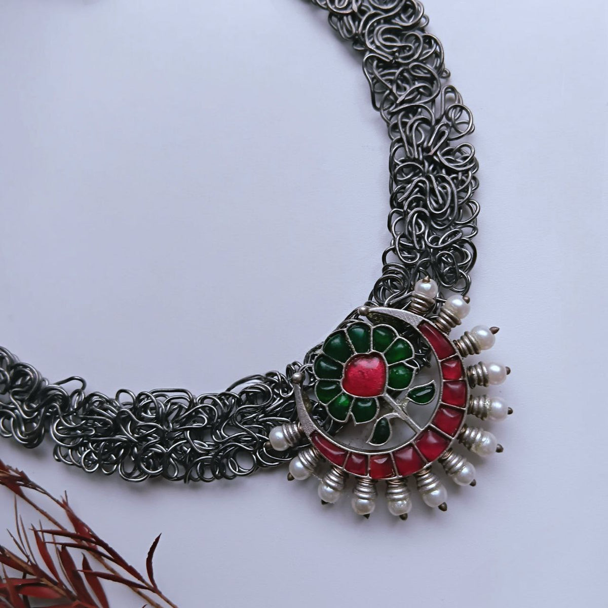 MIELIORA PREMIUM HANDMADE AND HAND HAMMERED HASLI / NECKLACE NL336