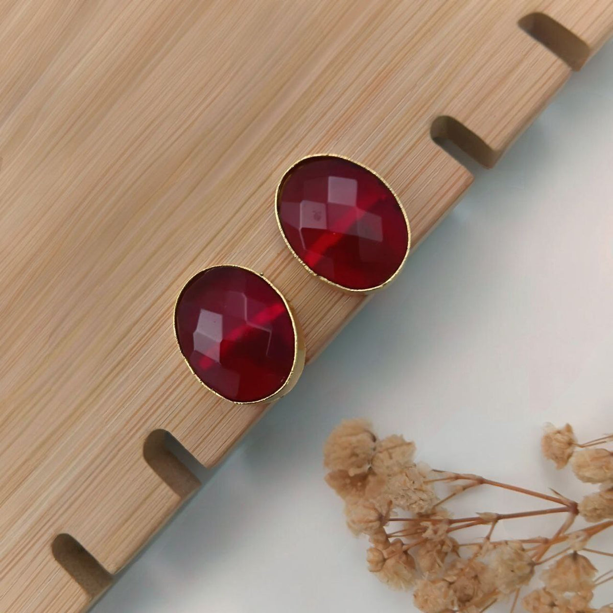 ANISHA NATURAL AGATE STONE GOLD TONED HANDMADE CHOKER/HASLI CH510