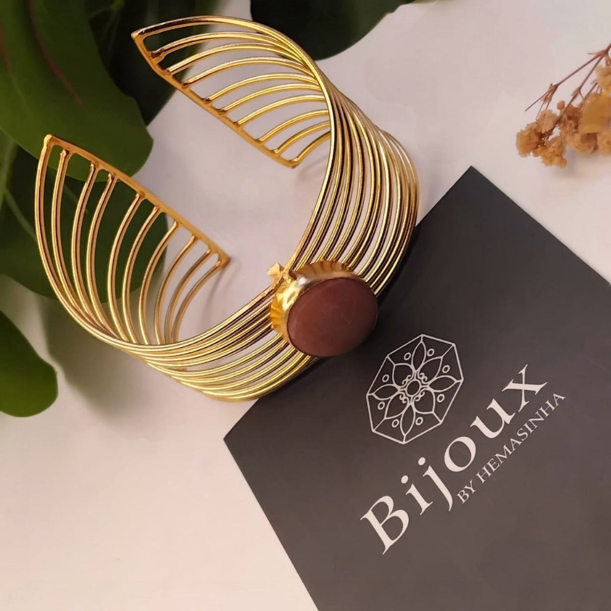 LUCY NATURAL STONE HANDMADE HAND HAMMERED  BRACELETS BR212