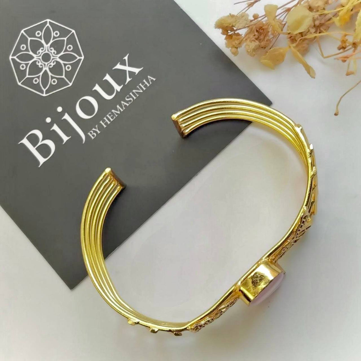 JULINA HANDMADE AND HAND HAMMERED AND CLASSIC STONE BRACELET BR211