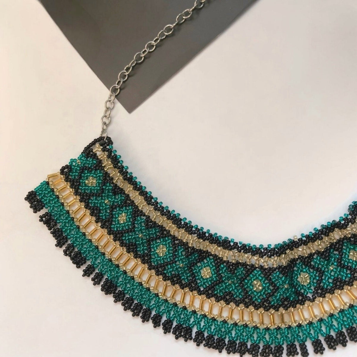 AURORA AFRO BEADED HANDMADE NECKLACE NL383