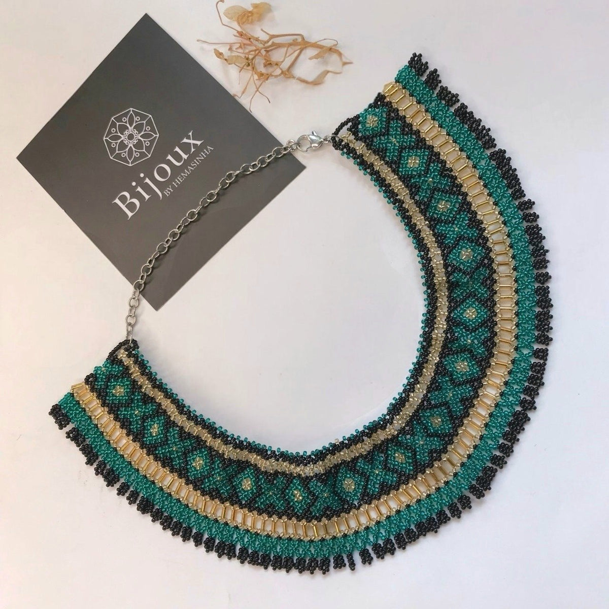 AURORA AFRO BEADED HANDMADE NECKLACE NL383
