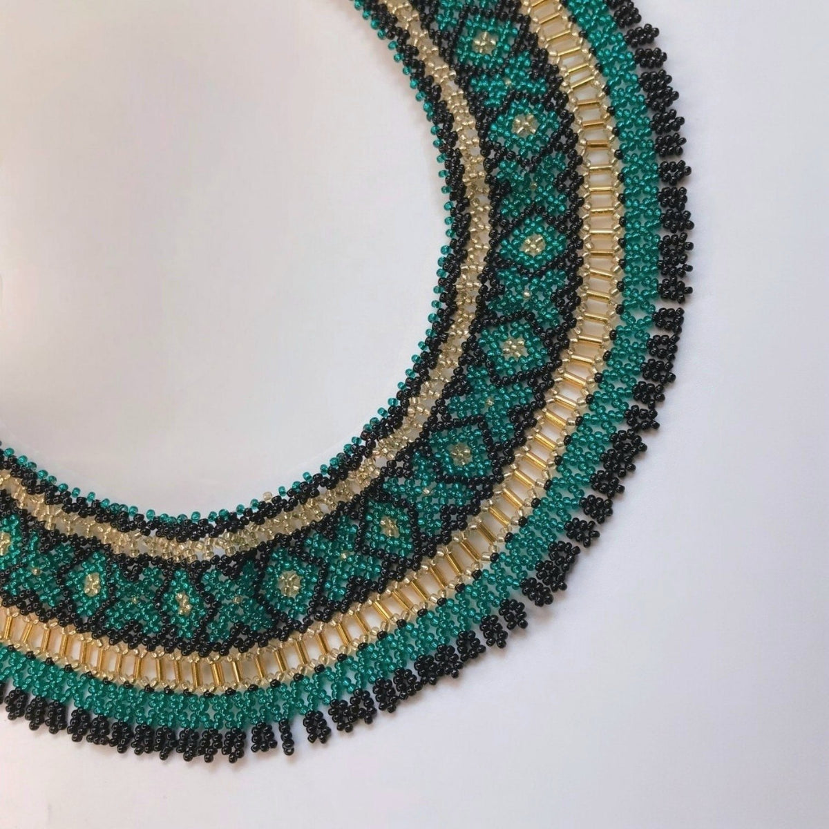 AURORA AFRO BEADED HANDMADE NECKLACE NL383