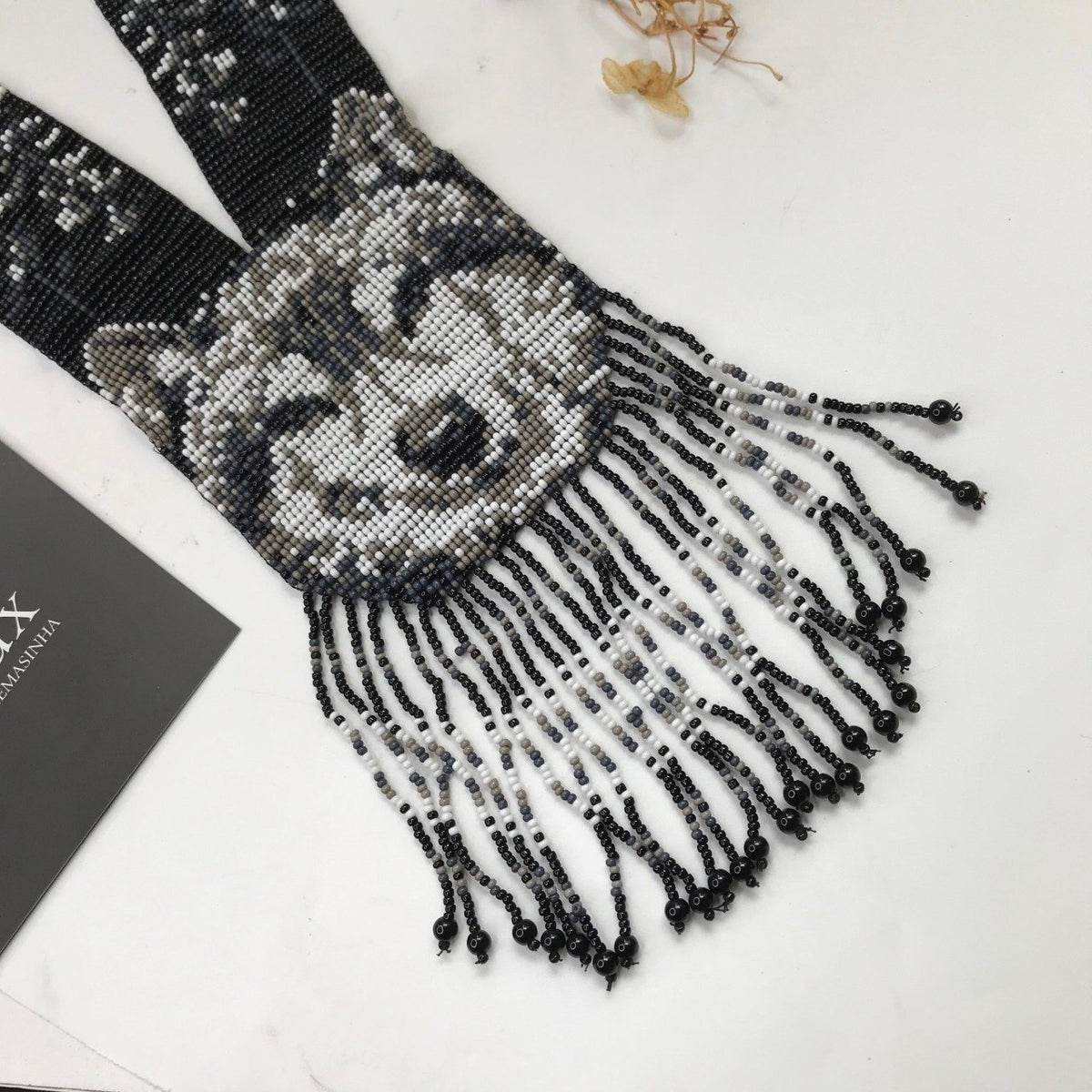GRACE AFRO BEADED HANDMADE MALA/NECKPIECE ML237