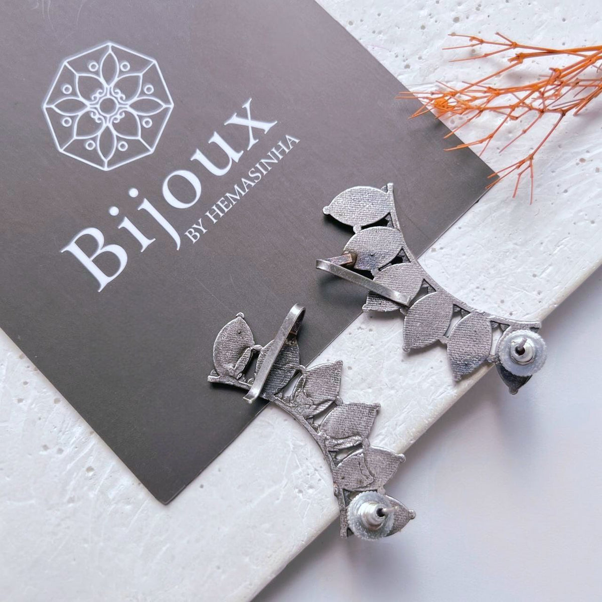 NEFILIYA ANTIQUE SEMI HANDMADE EAR CUFF/EARRINGS EA42