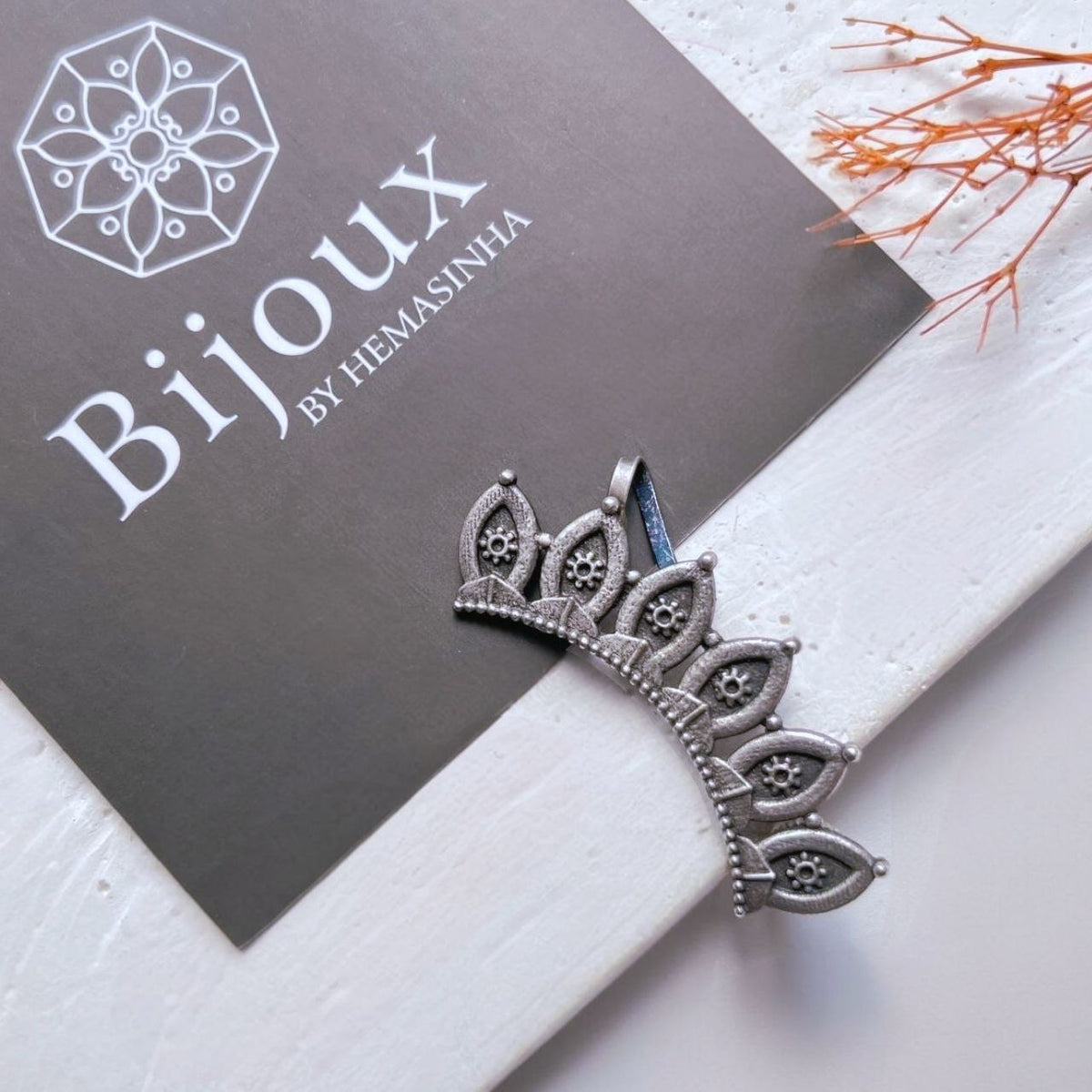 NEFILIYA ANTIQUE SEMI HANDMADE EAR CUFF/EARRINGS EA42