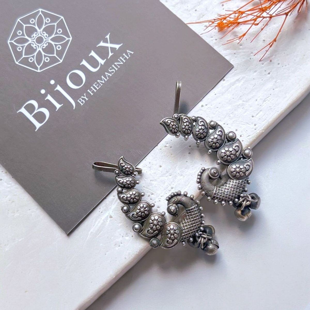 EMILIA ANTIQUE SEMI HANDMADE EAR CUFF/EARRINGS EA43