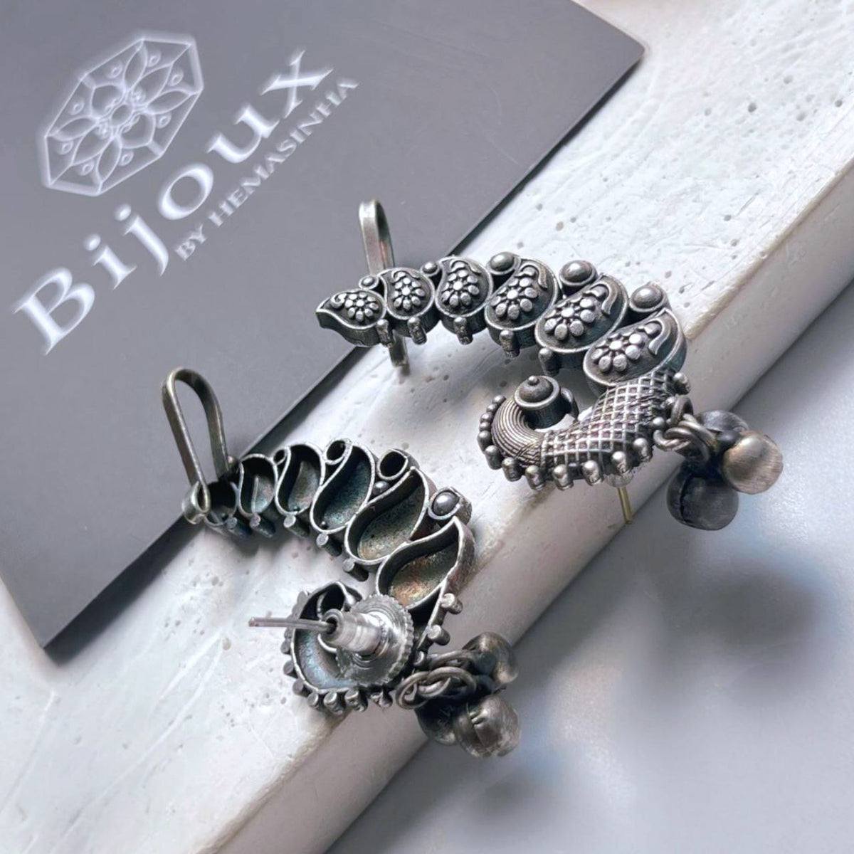 EMILIA ANTIQUE SEMI HANDMADE EAR CUFF/EARRINGS EA43