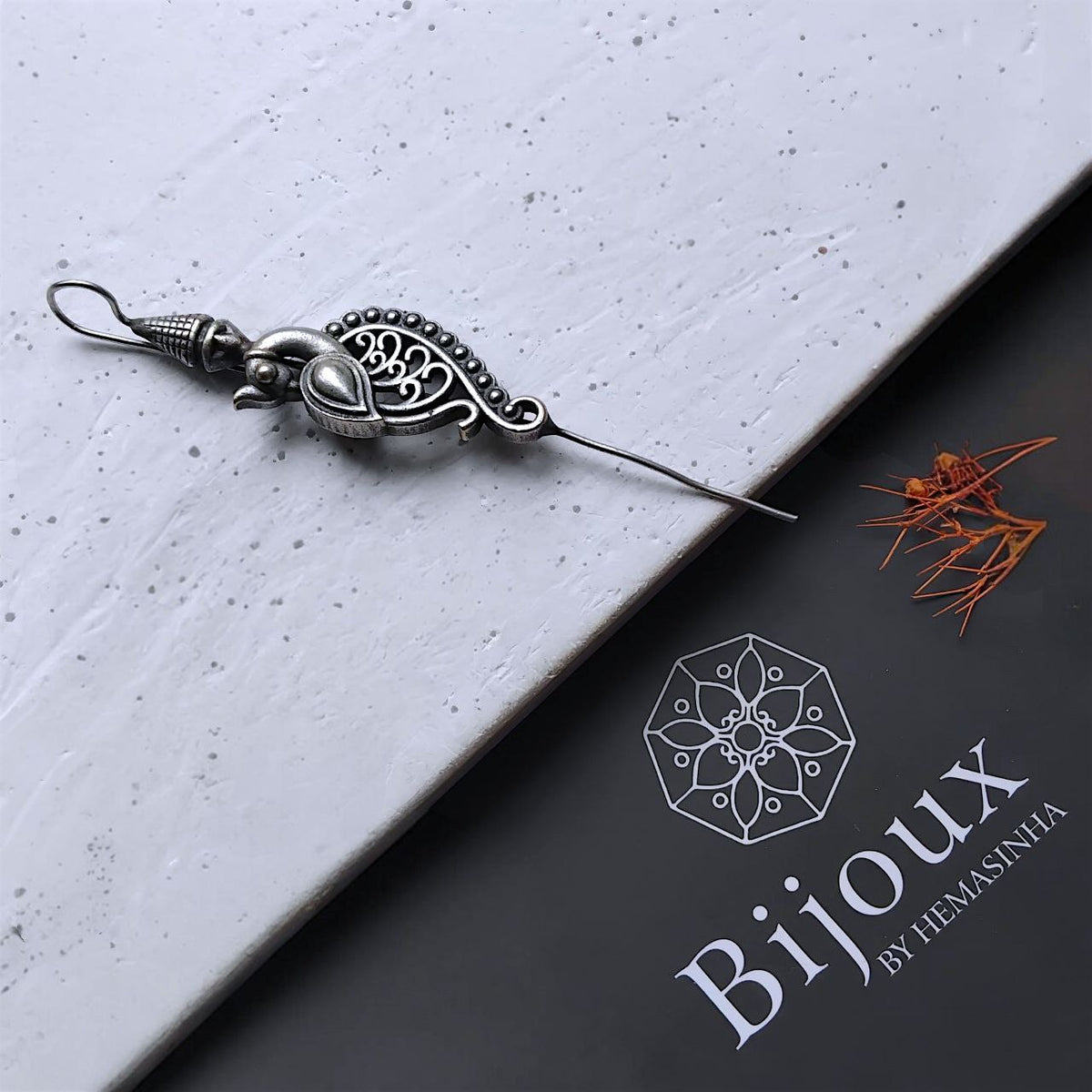 SHIVANI ANTIQUE SEMI HANDMADE EAR CUFF/EARRINGS EA45