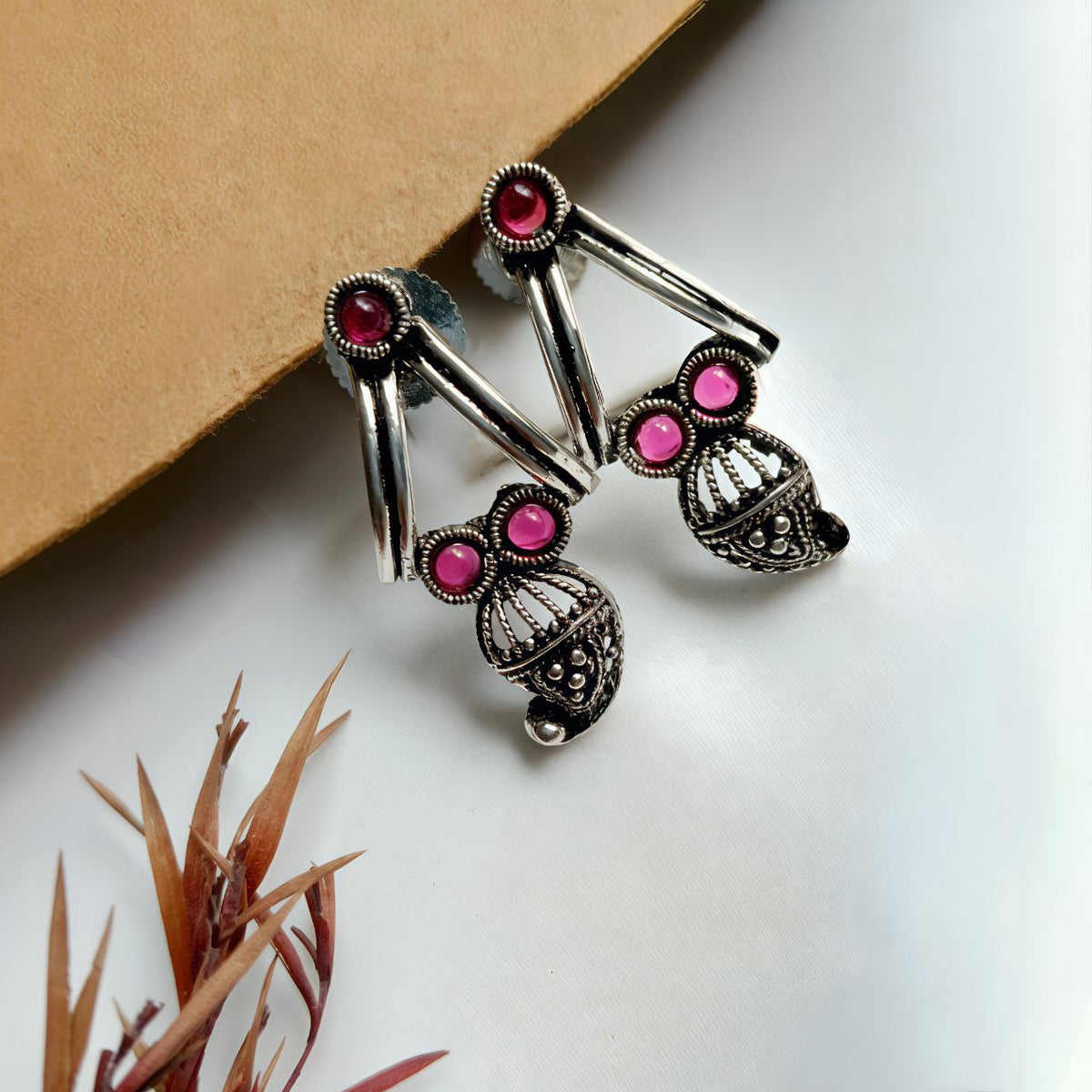 OLYMPIA OXIDIZED ANTIQUE NECKLACE NL198